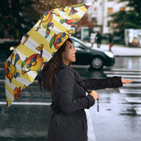 Funny Hawaii Mango Hip Hop Cartoon Umbrella Summer Beach Party LT19 - Polynesian Pride