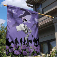 ANZAC Day Garden Flag Lest We Forget the Animals Too LT19 - Polynesian Pride