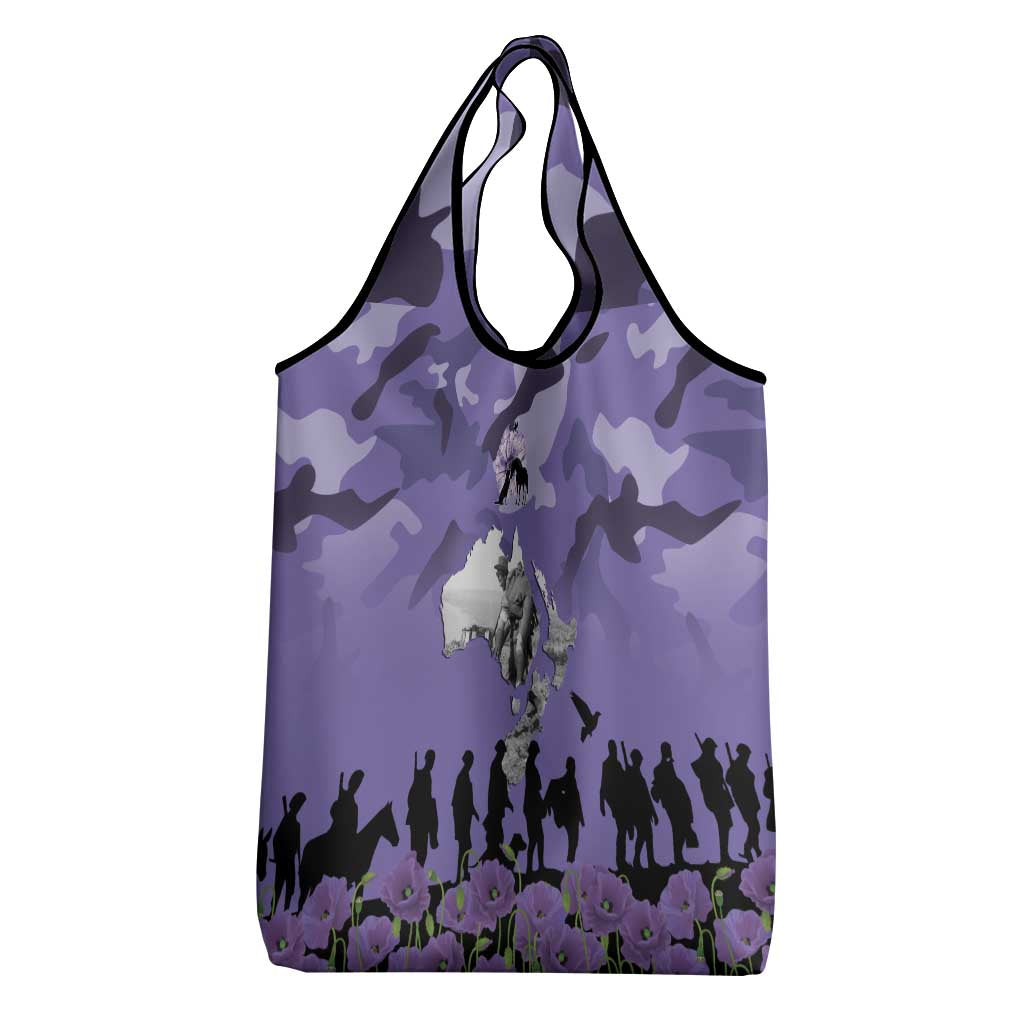 ANZAC Day Grocery Bag Lest We Forget the Animals Too LT19 - Polynesian Pride