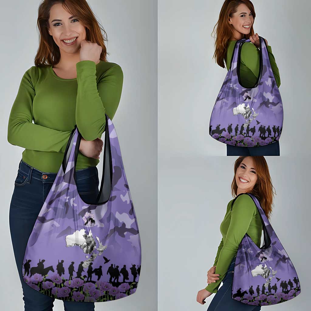 ANZAC Day Grocery Bag Lest We Forget the Animals Too LT19 - Polynesian Pride