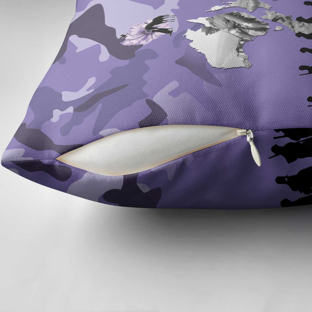 ANZAC Day Pillow Cover Lest We Forget the Animals Too LT19 - Polynesian Pride