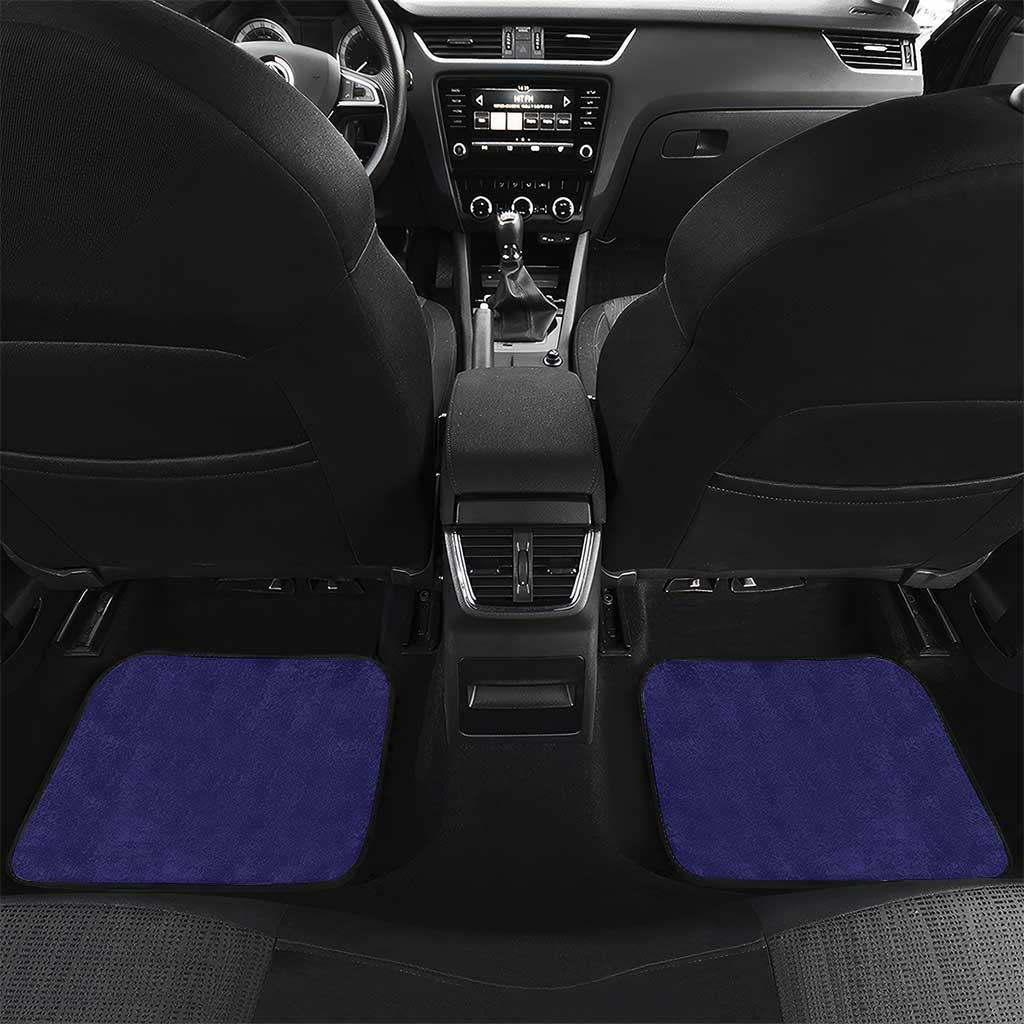 American Samoa Flag Day Car Mats Polynesian Tribal Tattoo Eagle Art LT19 Set 2pcs - Back Navy - Polynesian Pride