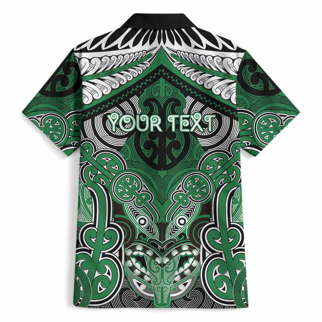 Aotearoa Iwi Ngati Maniapoto Personalised Hawaiian Shirt Maori Kowhaiwhai Pattern LT19 - Polynesian Pride