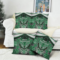 Aotearoa Iwi Ngati Maniapoto Pillow Cover Maori Kowhaiwhai Pattern LT19 - Polynesian Pride