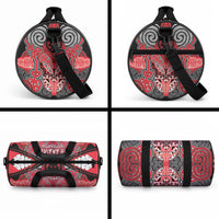 Aotearoa Iwi Te Arawa Duffle Bag Maori Kowhaiwhai Pattern LT19 - Polynesian Pride