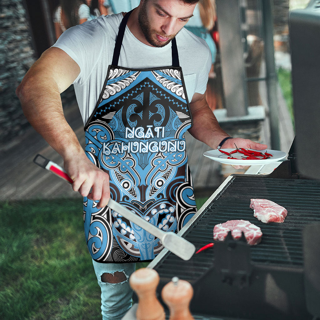 Aotearoa Iwi Ngati Kahungunu Apron Maori Kowhaiwhai Pattern LT19 - Polynesian Pride