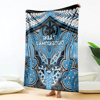 Aotearoa Iwi Ngati Kahungunu Blanket Maori Kowhaiwhai Pattern LT19 - Polynesian Pride