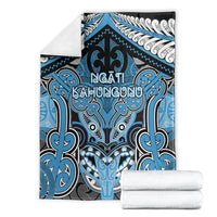 Aotearoa Iwi Ngati Kahungunu Blanket Maori Kowhaiwhai Pattern LT19 - Polynesian Pride
