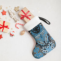 Aotearoa Iwi Ngati Kahungunu Personalised Christmas Stocking Maori Kowhaiwhai Pattern LT19 - Polynesian Pride