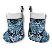 Aotearoa Iwi Ngati Kahungunu Personalised Christmas Stocking Maori Kowhaiwhai Pattern LT19 - Polynesian Pride