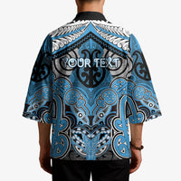 Aotearoa Iwi Ngati Kahungunu Personalised Kimono Maori Kowhaiwhai Pattern LT19 - Polynesian Pride