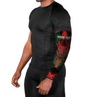 Aotearoa Iwi Tuhoe Personalised Arm Sleeves Maori Kowhaiwhai Pattern LT19 - Polynesian Pride