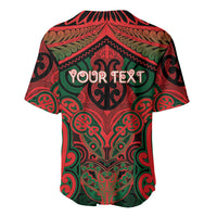 Aotearoa Iwi Tuhoe Personalised Baseball Jersey Maori Kowhaiwhai Pattern LT19 - Polynesian Pride
