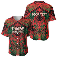 Aotearoa Iwi Tuhoe Personalised Baseball Jersey Maori Kowhaiwhai Pattern LT19 - Polynesian Pride