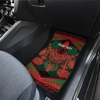 Aotearoa Iwi Tuhoe Personalised Car Mats Maori Kowhaiwhai Pattern LT19 - Polynesian Pride