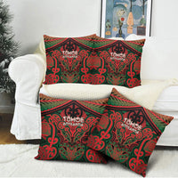 Aotearoa Iwi Tuhoe Pillow Cover Maori Kowhaiwhai Pattern LT19 - Polynesian Pride