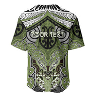 Aotearoa Iwi Whakatohea Personalised Baseball Jersey Maori Kowhaiwhai Pattern LT19 - Polynesian Pride