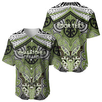Aotearoa Iwi Whakatohea Personalised Baseball Jersey Maori Kowhaiwhai Pattern LT19 - Polynesian Pride