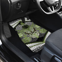 Aotearoa Iwi Whakatohea Personalised Car Mats Maori Kowhaiwhai Pattern LT19 - Polynesian Pride