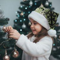Aotearoa Iwi Whakatohea Personalised Christmas Santa Hat Maori Kowhaiwhai Pattern LT19 - Polynesian Pride