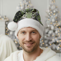 Aotearoa Iwi Whakatohea Personalised Christmas Santa Hat Maori Kowhaiwhai Pattern LT19 - Polynesian Pride
