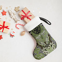 Aotearoa Iwi Whakatohea Personalised Christmas Stocking Maori Kowhaiwhai Pattern LT19 - Polynesian Pride
