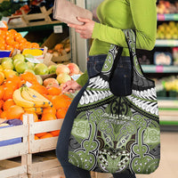 Aotearoa Iwi Whakatohea Grocery Bag Maori Kowhaiwhai Pattern LT19 - Polynesian Pride