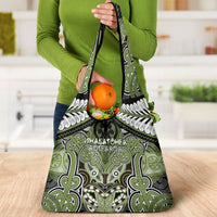 Aotearoa Iwi Whakatohea Grocery Bag Maori Kowhaiwhai Pattern LT19 - Polynesian Pride