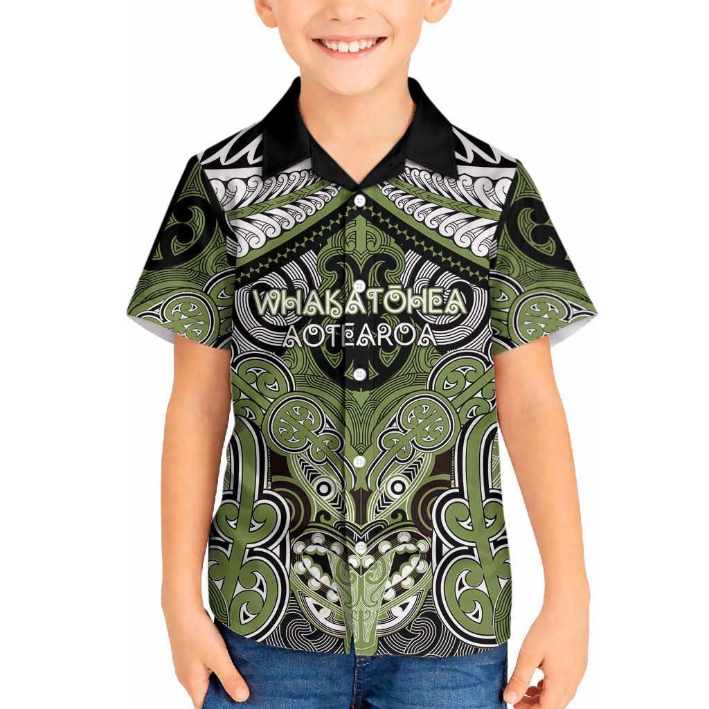 Aotearoa Iwi Whakatohea Personalised Hawaiian Shirt Maori Kowhaiwhai Pattern LT19 - Polynesian Pride