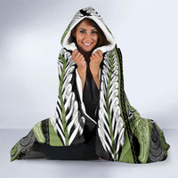 Aotearoa Iwi Whakatohea Hooded Blanket Maori Kowhaiwhai Pattern LT19 - Polynesian Pride