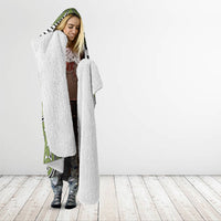 Aotearoa Iwi Whakatohea Hooded Blanket Maori Kowhaiwhai Pattern LT19 - Polynesian Pride