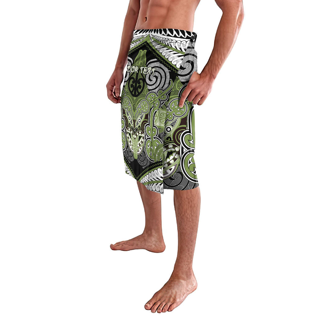 Aotearoa Iwi Whakatohea Personalised Lavalava Maori Kowhaiwhai Pattern LT19 - Polynesian Pride