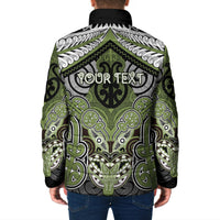 Aotearoa Iwi Whakatohea Personalised Padded Jacket Maori Kowhaiwhai Pattern LT19 - Polynesian Pride