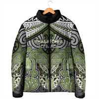 Aotearoa Iwi Whakatohea Personalised Padded Jacket Maori Kowhaiwhai Pattern LT19 - Polynesian Pride