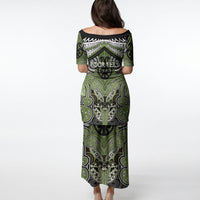Aotearoa Iwi Whakatohea Personalised Puletasi Maori Kowhaiwhai Pattern LT19 - Polynesian Pride