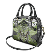 Aotearoa Iwi Whakatohea Shoulder Handbag Maori Kowhaiwhai Pattern LT19 - Polynesian Pride