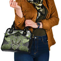 Aotearoa Iwi Whakatohea Shoulder Handbag Maori Kowhaiwhai Pattern LT19 - Polynesian Pride