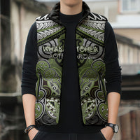 Aotearoa Iwi Whakatohea Personalised Sleeveless Puffer Jacket Maori Kowhaiwhai Pattern LT19 - Polynesian Pride