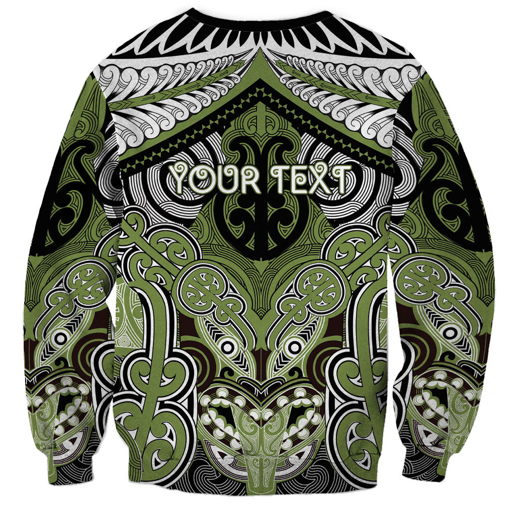 Aotearoa Iwi Whakatohea Personalised Sweatshirt Maori Kowhaiwhai Pattern LT19 - Polynesian Pride