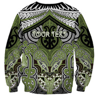 Aotearoa Iwi Whakatohea Personalised Sweatshirt Maori Kowhaiwhai Pattern LT19 - Polynesian Pride