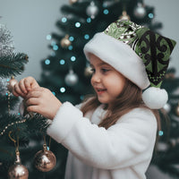 Aotearoa Iwi Ngati Awa Personalised Christmas Santa Hat Maori Kowhaiwhai Pattern LT19 - Polynesian Pride