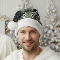 Aotearoa Iwi Ngati Awa Personalised Christmas Santa Hat Maori Kowhaiwhai Pattern LT19 - Polynesian Pride