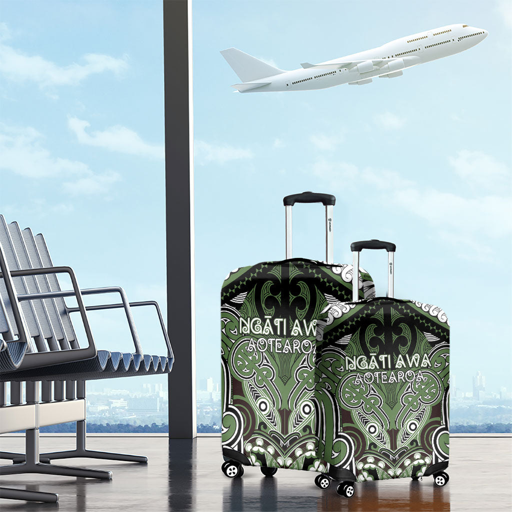 Aotearoa Iwi Ngati Awa Luggage Cover Maori Kowhaiwhai Pattern LT19 - Polynesian Pride