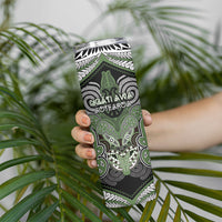 Aotearoa Iwi Ngati Awa Personalised Skinny Tumbler Maori Kowhaiwhai Pattern LT19 - Polynesian Pride