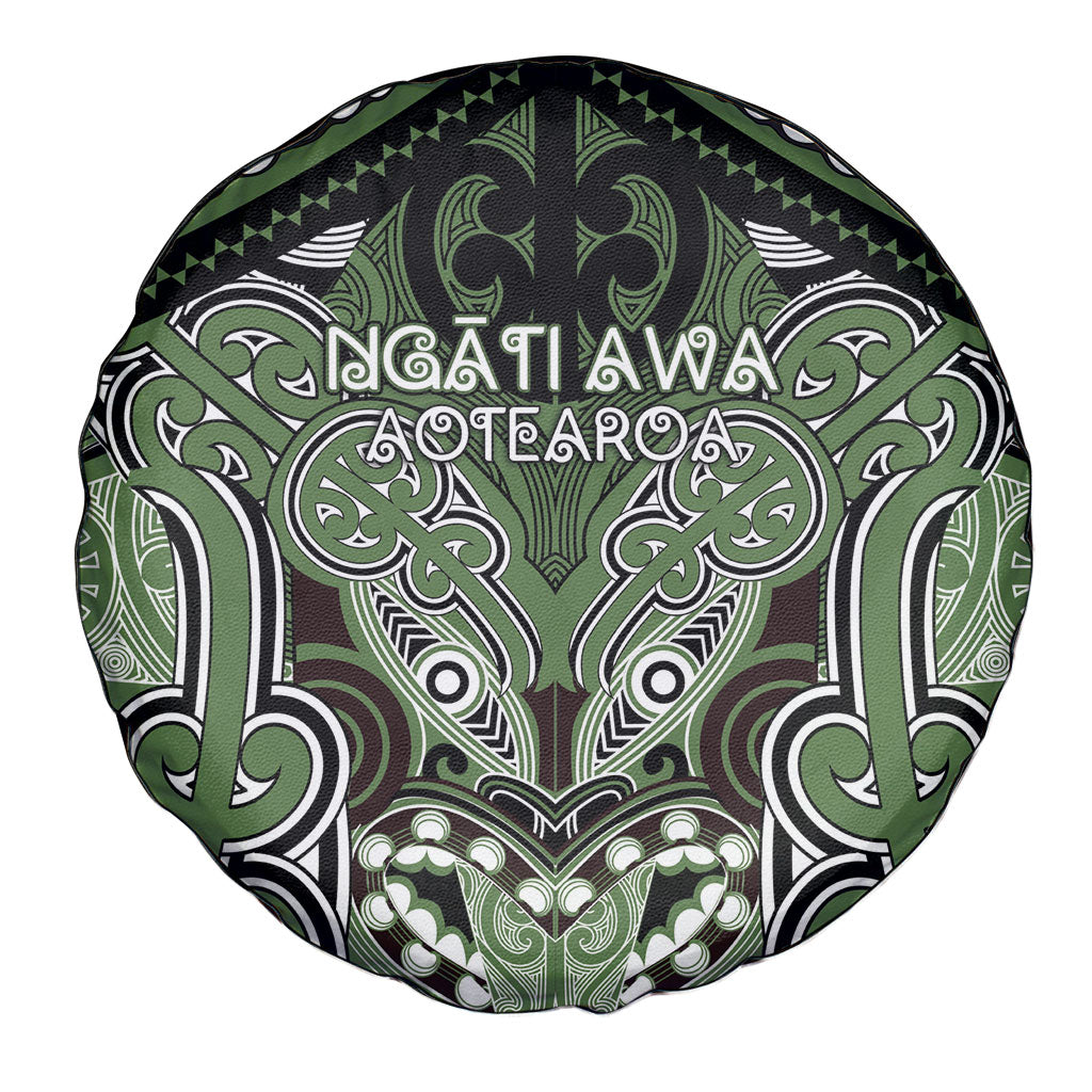 Aotearoa Iwi Ngati Awa Spare Tire Cover Maori Kowhaiwhai Pattern LT19 - Polynesian Pride