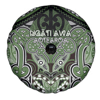 Aotearoa Iwi Ngati Awa Spare Tire Cover Maori Kowhaiwhai Pattern LT19 - Polynesian Pride
