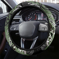 Aotearoa Iwi Ngati Awa Steering Wheel Cover Maori Kowhaiwhai Pattern LT19 - Polynesian Pride