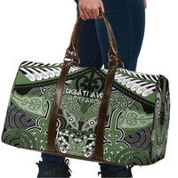 Aotearoa Iwi Ngati Awa Travel Bag Maori Kowhaiwhai Pattern LT19 - Polynesian Pride