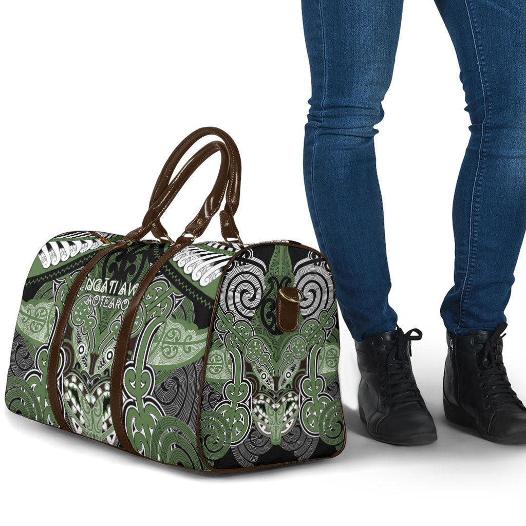 Aotearoa Iwi Ngati Awa Travel Bag Maori Kowhaiwhai Pattern LT19 - Polynesian Pride