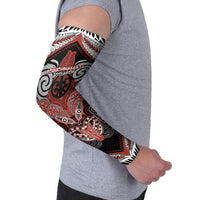 Aotearoa Iwi Rongowhakaata Personalised Arm Sleeves Maori Kowhaiwhai Pattern LT19 - Polynesian Pride